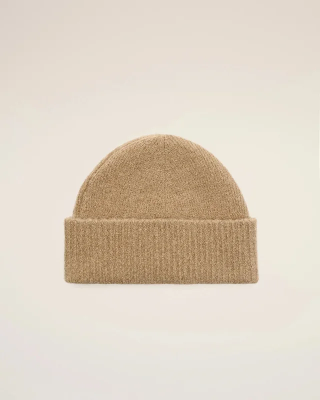 Ami Paris Logo Embroidered Knitted Beanie, photo 2 of 3 from SENSER