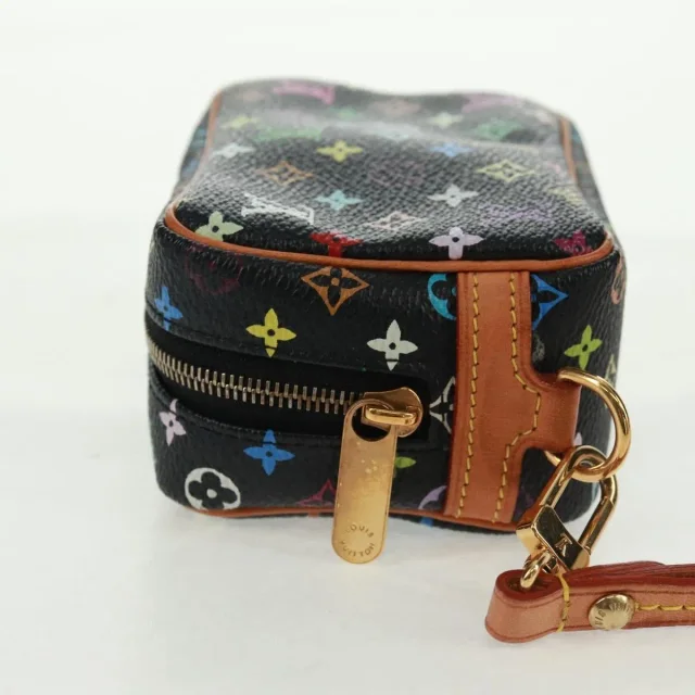 Louis Vuitton Wapity Trousse Monogram Multicolor Black Canvas Bag in Black Canvas from HEWI, photo 4 of 20