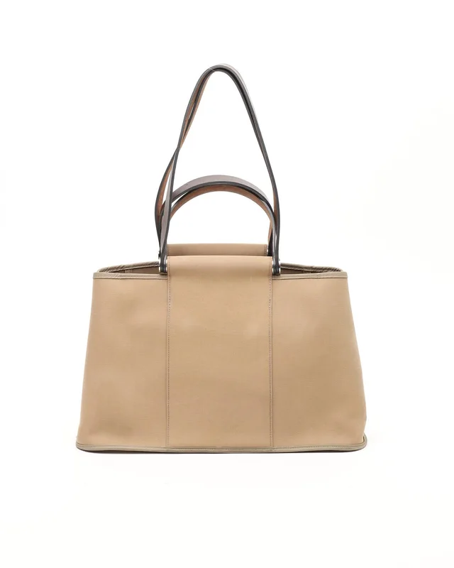Hermès Cabag Elan Toile 39 PM Bag in Canvas from A Retro Tale, photo 2 of 12