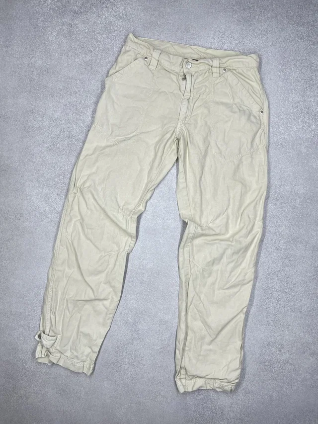 Dolce & Gabbana Vintage Pants Beige Italy Lampo Size M in white|neutral from Grailed