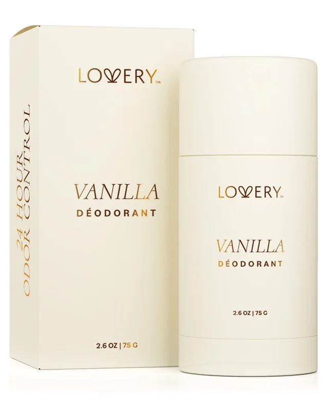 Lovery 2.6oz Vanilla Deodorant Stick, image 1 of 1 from Rue La La