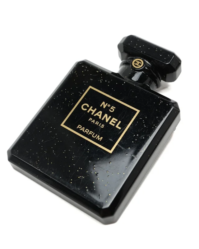 Chanel Perfume Bottle Brooch in Resin from A Retro Tale, photo 2 of 2