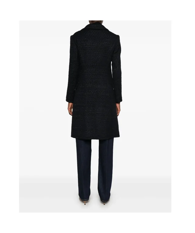 Etro tweed notched-lapels coat, photo 5 of 6 from SENSER