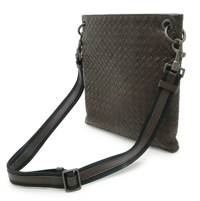 Bottega Veneta Intrecciato Leather Shoulder Bag in Woven leather from LuxUness, photo 2 of 2
