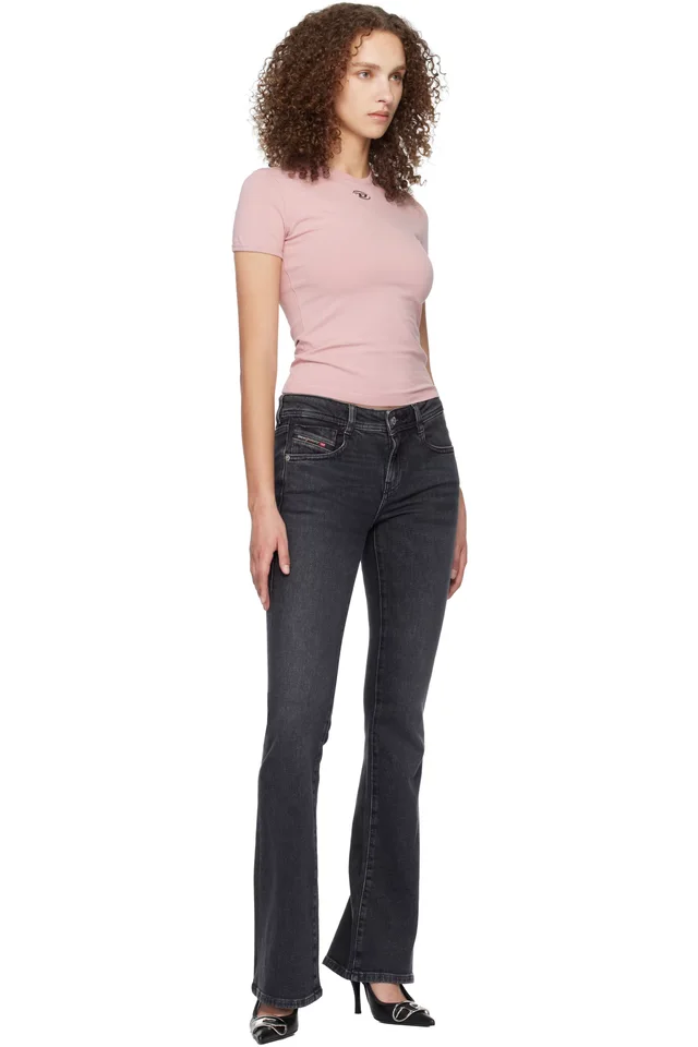 Diesel Pink T-Uncutieslong-Od T-shirt, photo 4 of 4 from SSENSE
