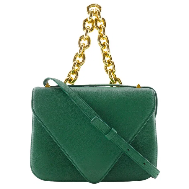 Bottega Veneta Mount Envelope Leather 2way Shoulder Bag in Leather from LuxUness