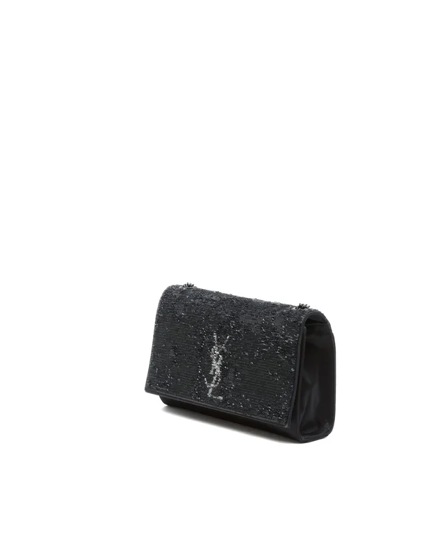 Saint Laurent Kate Silk Chain Bag in Silk from A Retro Tale, photo 2 of 10