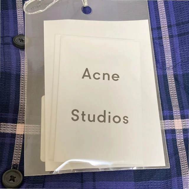 Acne Studios Check Short Sleeve Shirt from LuxUness, photo 2 of 2