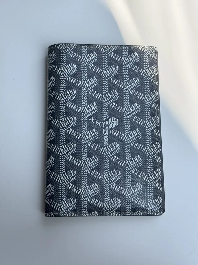 Goyard Grenelle Passport Cover in Grey in gray from Grailed, photo 1 of 1