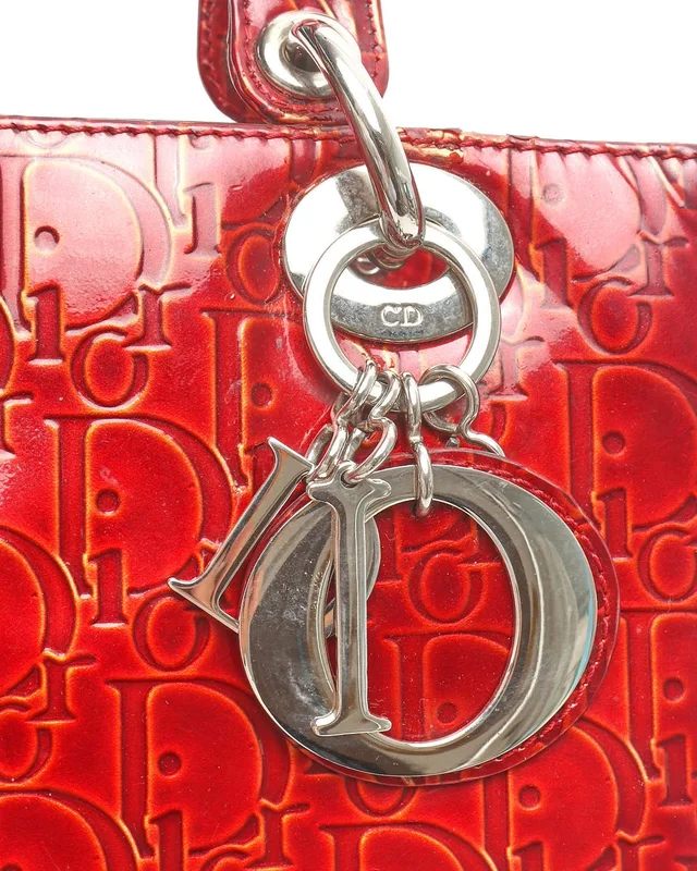 Medium Lady Dior Patent Bag in Patent leather from A Retro Tale, photo 6 of 10