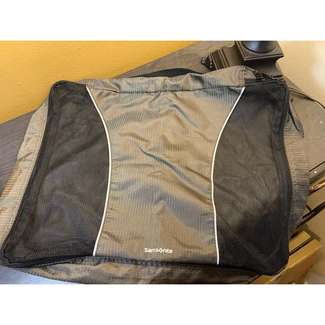Samsonite Compression Packing Cube Black Travel Luggage Organizer 17x15 Single in black from Poshmark