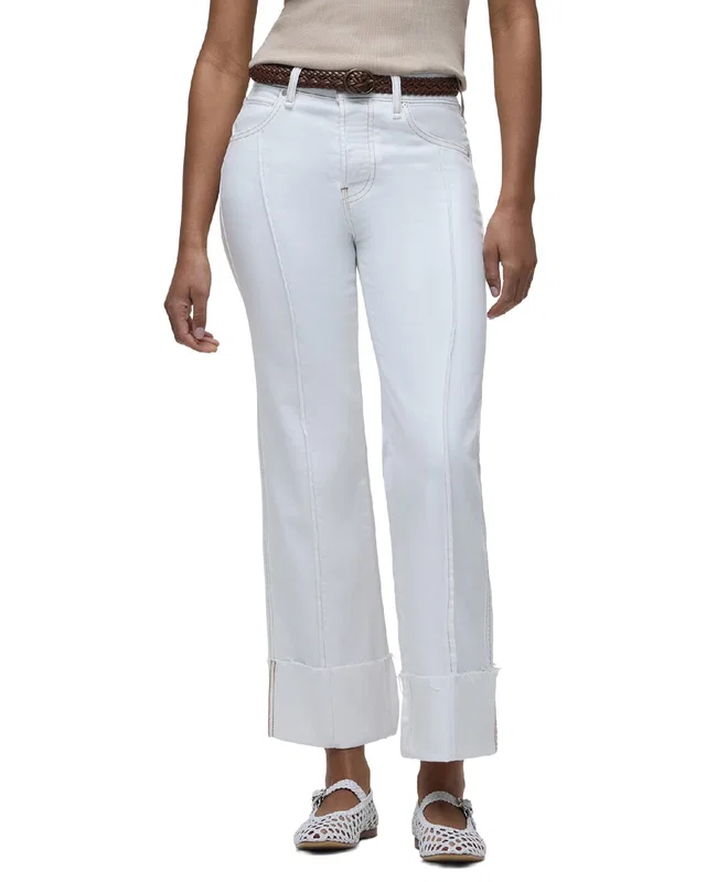 HUDSON Jeans Rosie High Rise Pintucked Wide Leg Jean, image 1 of 1 from Rue La La