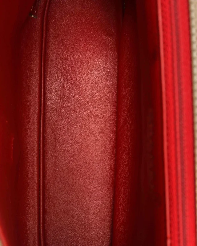 Chanel CC Perforated Single Flap Bag in Leather from A Retro Tale, photo 9 of 10