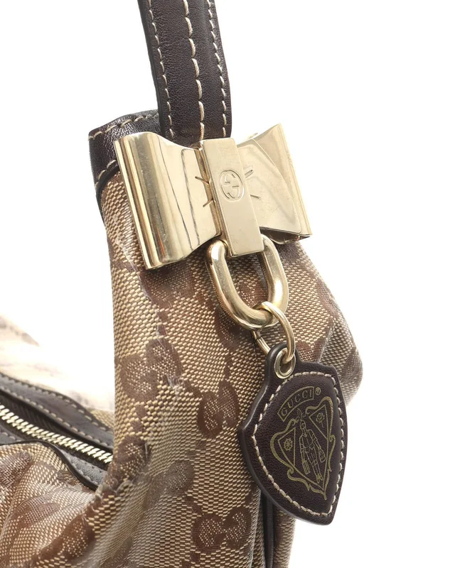 Gucci GG Duchessa Hobo Bag in Canvas from A Retro Tale, photo 6 of 11