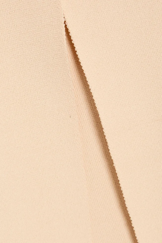 Stella McCartney Stretch-Knit Slit-Detail Skirt in Beige, photo 4 of 4 from THE OUTNET