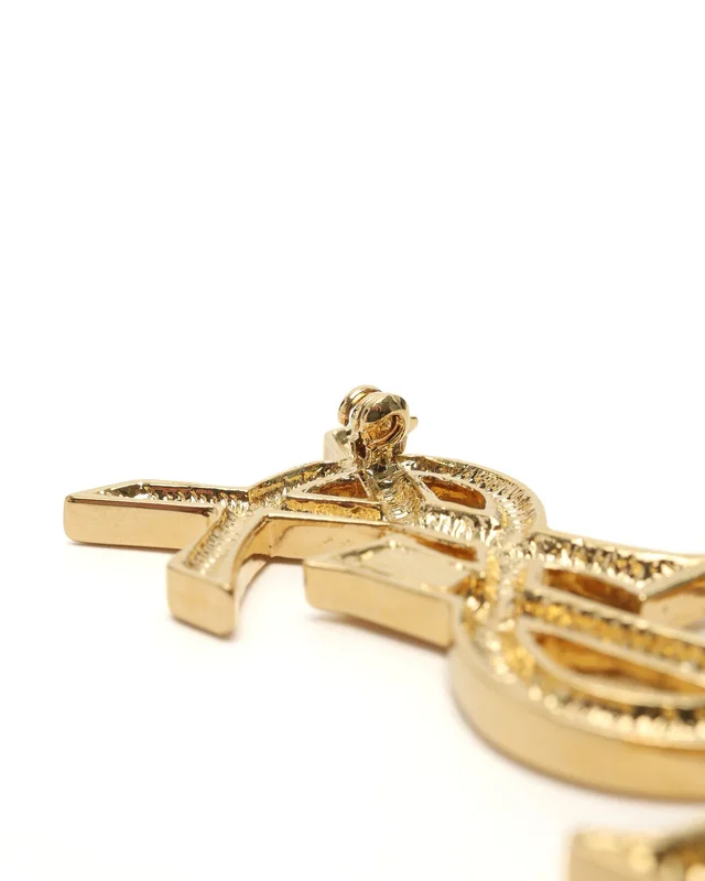 Saint Laurent Logo Brooch from A Retro Tale, photo 3 of 3