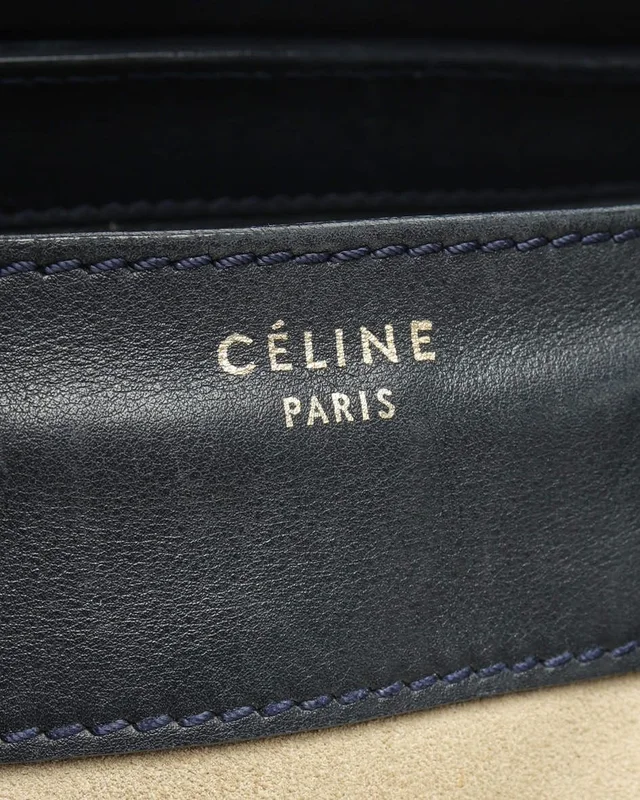 Celine Luggage Mini Bag in Suede from A Retro Tale, photo 10 of 15