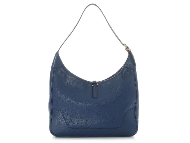 Hermès Vintage Navy Togo Trim II 31 in Navy Togo leather from Ann's Fabulous Finds, photo 2 of 2