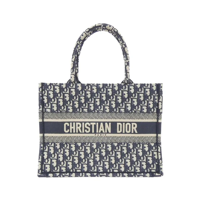 クリスチャンディオール DIOR OBLIQUE ディオール ブック トート ミディアム M1296ZRIW バッグ in BLUE(ブルー) from KOMEHYO