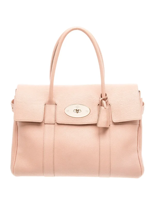 Mulberry Leather Bayswater in pink Leather from The RealReal