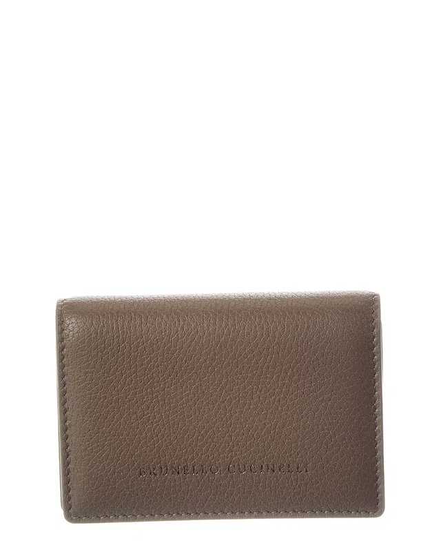 Brunello Cucinelli Leather Card Case, image 1 of 1 from Gilt
