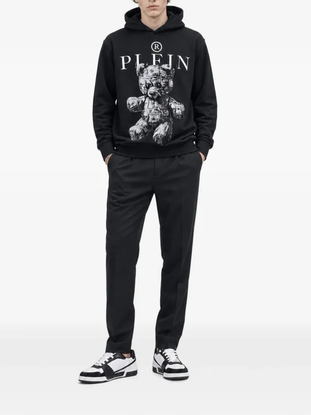 Philipp Plein jersey hoodie Teddy Dollar Stones, photo 2 of 2 from FARFETCH