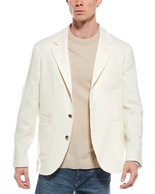 Brunello Cucinelli Wool-Blend Blazer, image 1 of 1 from Gilt
