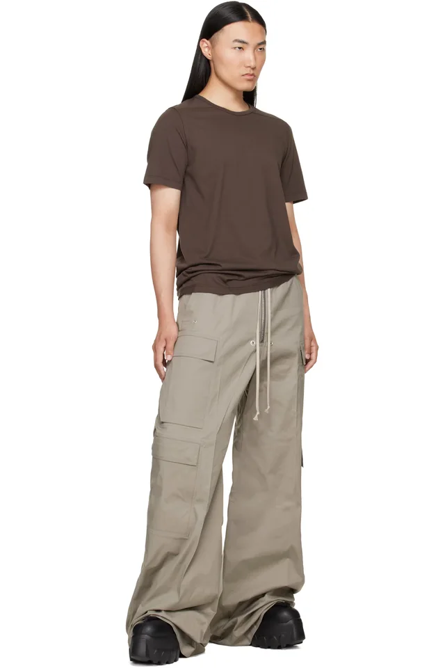 Rick Owens DRKSHDW Gray Temple Level T-shirt, photo 4 of 4 from SSENSE