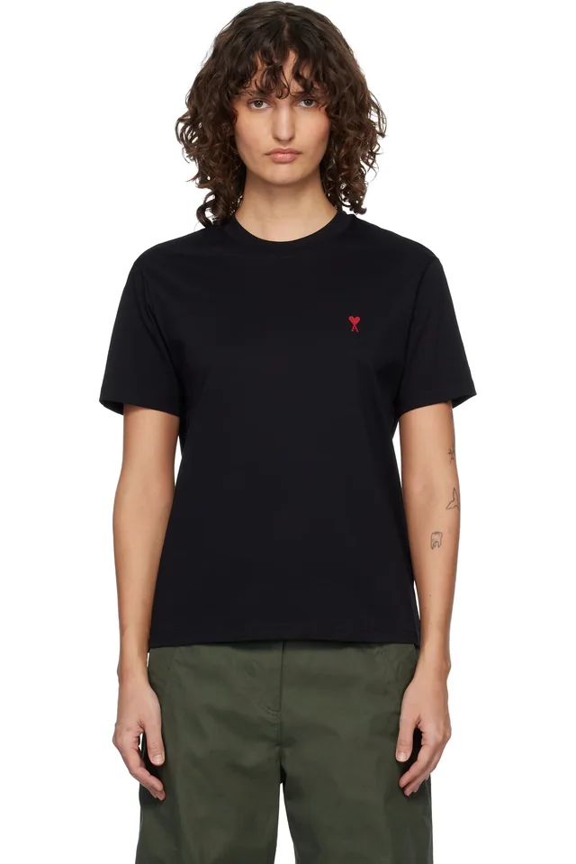 Black Ami de Coeur T-shirt