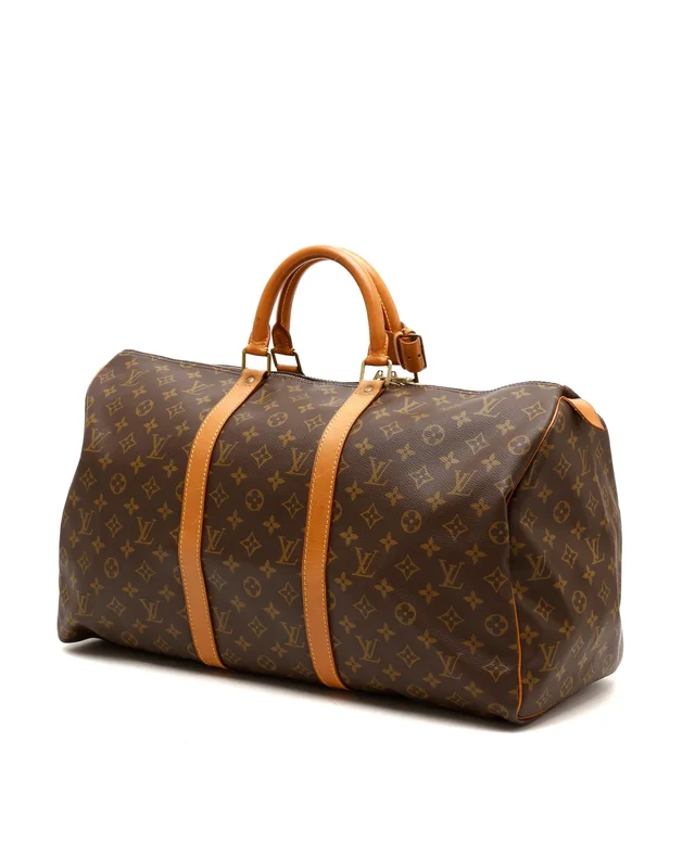 Louis Vuitton Monogram Keepall 50 Weekend Bag in Coated canvas from A Retro Tale, photo 2 of 10