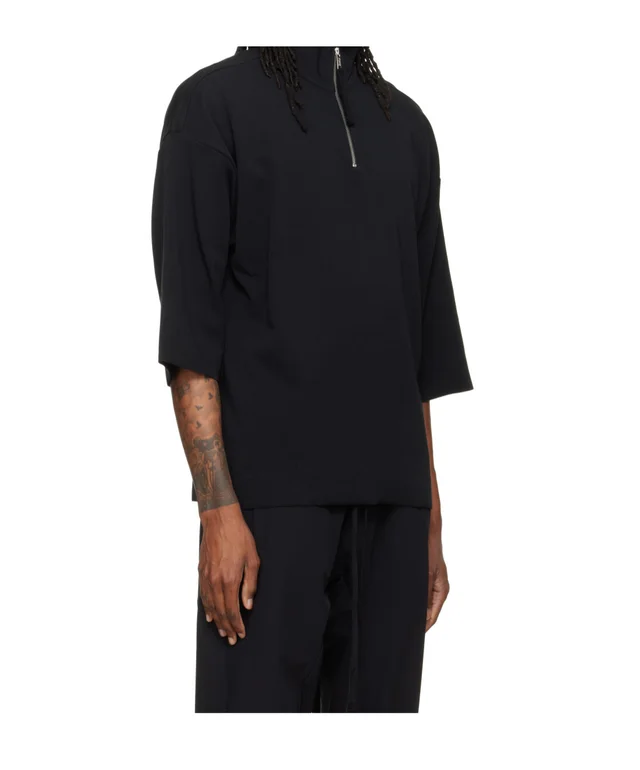 Thom Krom MS 196 Oversized Half-Zip Sweatshirt, photo 2 of 4 from SENSER