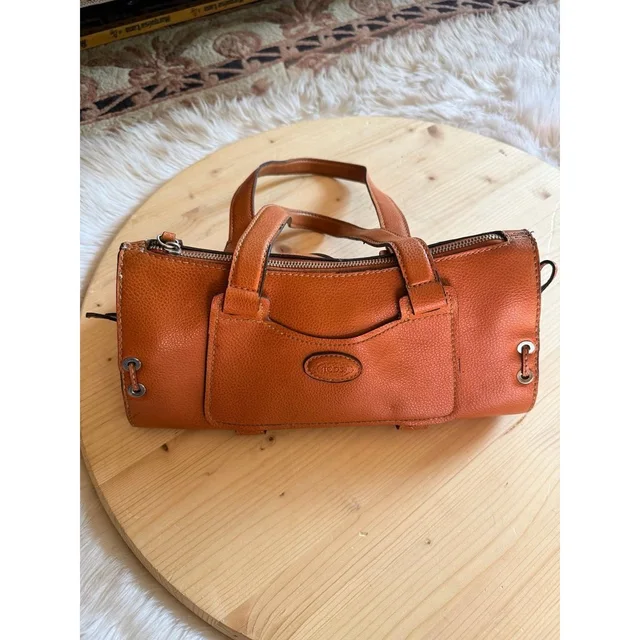 Tods Leather Handbag in brown|red Leather from Poshmark, photo 1 of 1