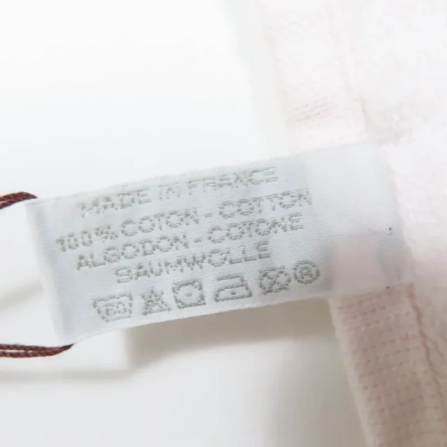 Hermès Avalon Cotton Bath Towel in Pink Cotton from LuxUness, photo 6 of 7