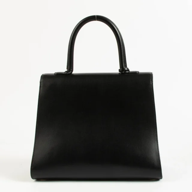 Delvaux Black Box Calf Brillant MM Bag in Black Box leather from Labellov, photo 4 of 6