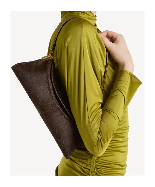 Balmain 64-83 small bag in pony-effect leather, photo 5 of 9 from SENSER