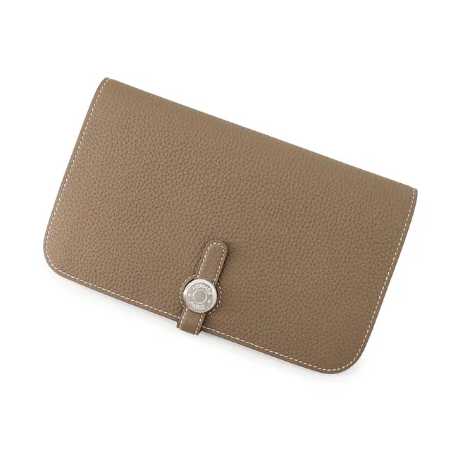 Hermès Dogon Etoupe Togo Leather in Taupe Togo leather from GALLERY RARE