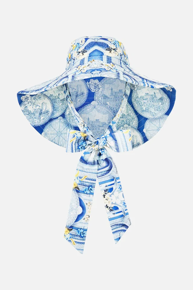 Camilla eBoutique WIDE BRIM BUCKET HAT WITH TIE DE NADA GRANADA from CAMILLA, photo 1 of 1