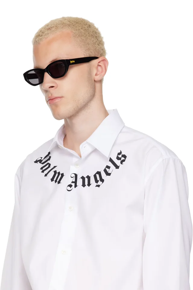 Palm Angels Black Eagle Sunglasses, photo 4 of 4 from SSENSE