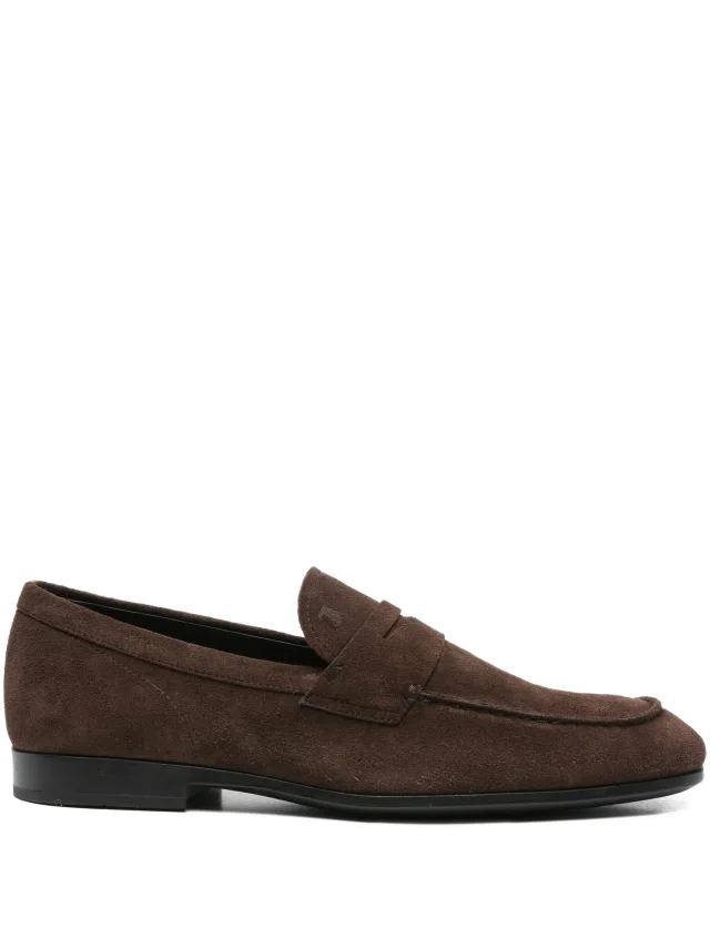 suede loafers