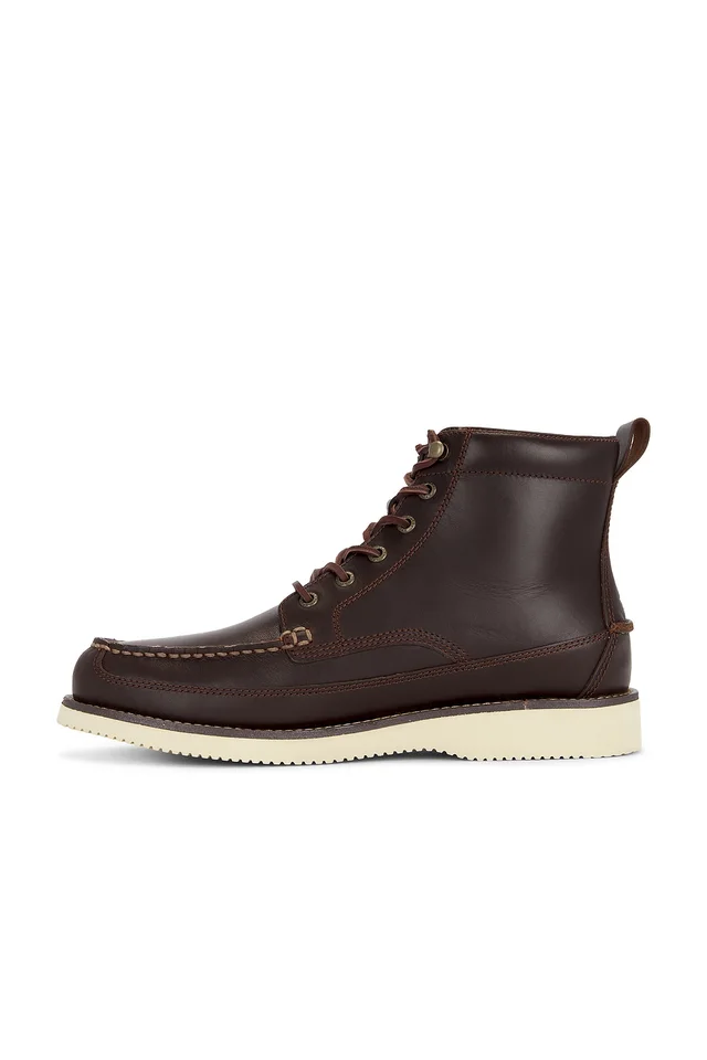 Sperry x One of these Days Tony Moc Boot in Chocolate Leather Smooth, photo 5 of 5 from REVOLVE (Canada)