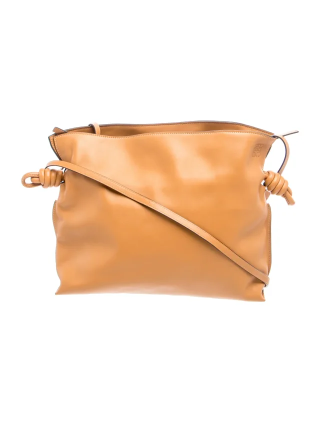 Loewe Leather Flamenco in brown|red Leather from The RealReal