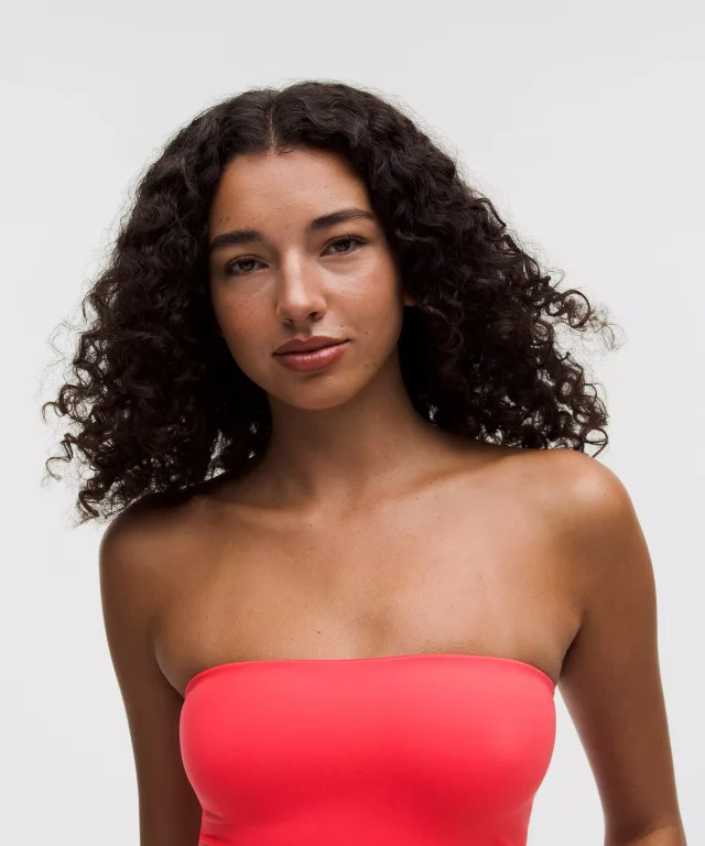 lululemon Wundermost Ultra-Soft Nulu Tube Top in Star Burst Tone, photo 4 of 5 from lululemon