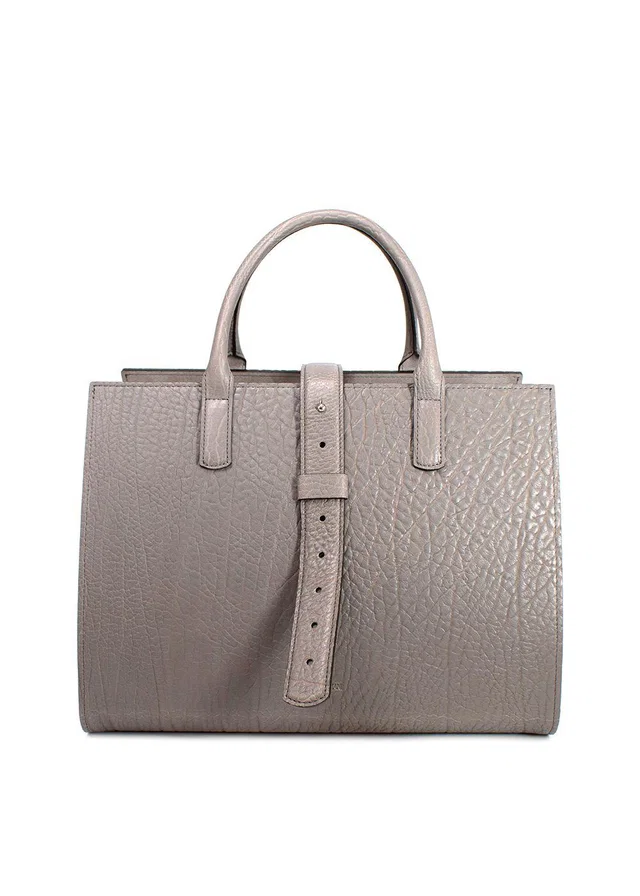 Giorgio Armani Azul Leather Open Storage Bag in Leather from HEWI