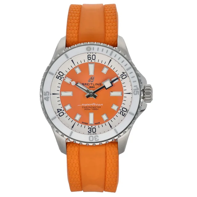 Breitling Superocean A17377 36mm Stainless Steel Watch from H&T