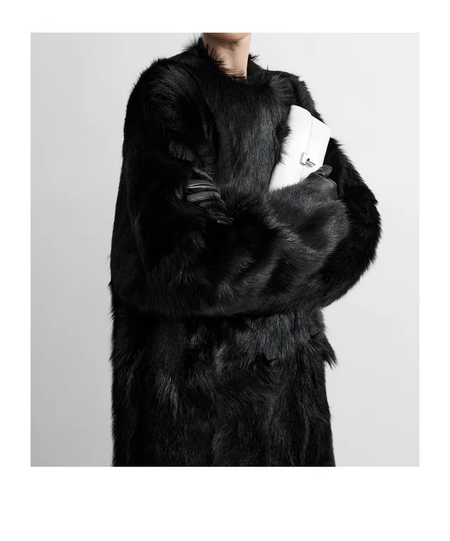 Toteme Structured shearling coat, photo 6 of 6 from SENSER