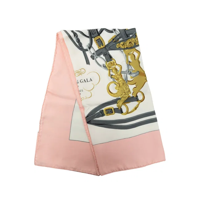 Multi Hermès Brides de Gala Silk Scarf 90 Scarves in Silk from Designer Revival