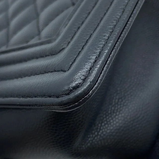 Boy Chanel ChainShoulder Bag BlackA67085 Caviar Leather Size Small in Caviar leather from GALLERY RARE, photo 10 of 14