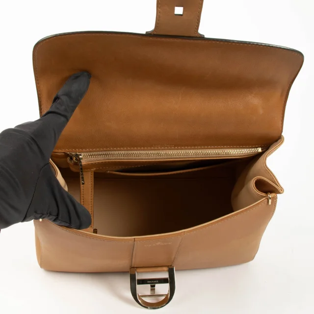Delvaux Vegetal Alligator/Dream Brillant MM Bag in Crocodile from Labellov, photo 6 of 6