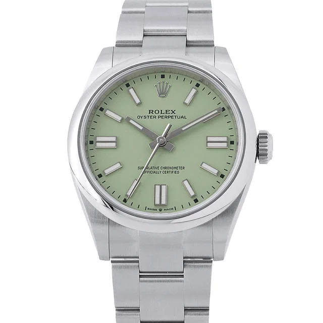 Rolex Oyster Perpetual W41mm Stainless Steel pistachio Dial134300 from GALLERY RARE