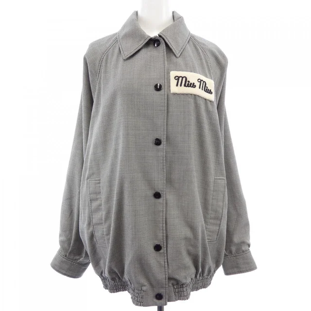 Miu Miu Jacket Black in Black from The Reluxe